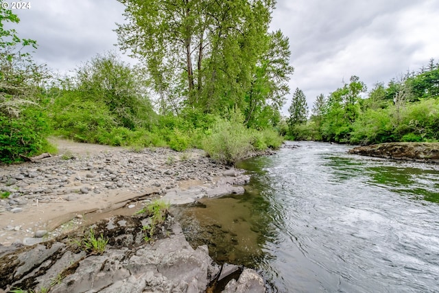 property view of water