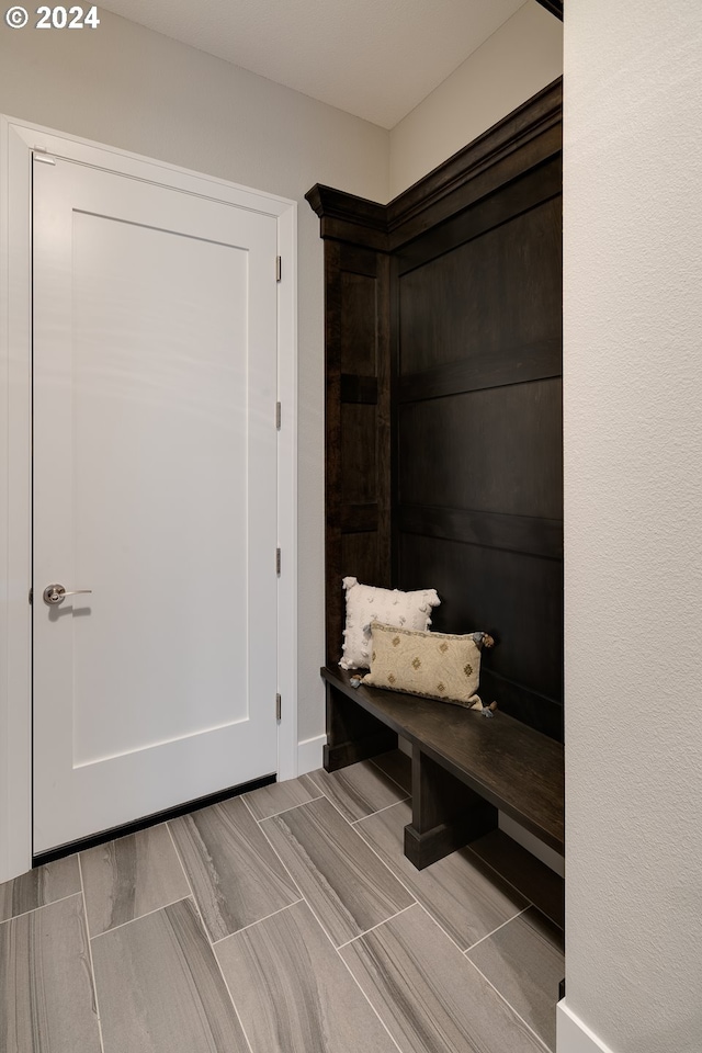 view of mudroom