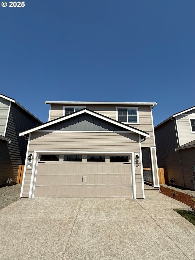3907 SW Duniway Ln, Gresham, OR 97080 - view of front of home with driveway and a garage
