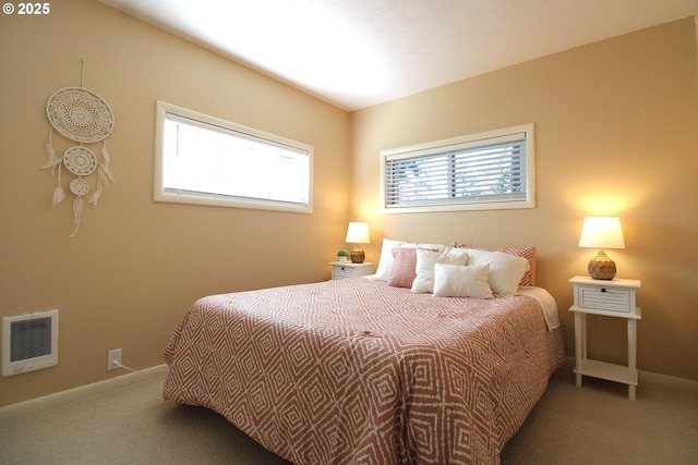 1400 W 40th St, Eugene, OR 97405 - carpeted bedroom featuring heating unit and baseboards