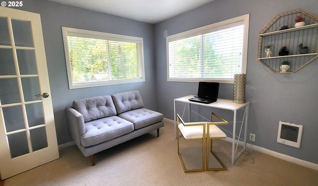 1400 W 40th St, Eugene, OR 97405 - carpeted office featuring heating unit and baseboards