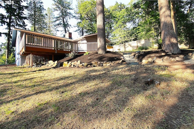 1400 W 40th St, Eugene, OR 97405 - back of property with a deck