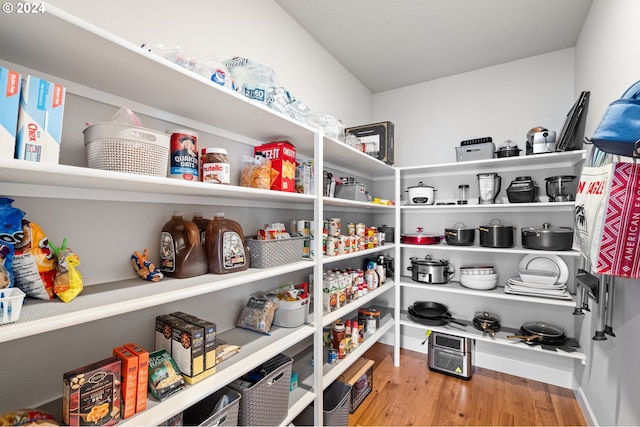 view of pantry