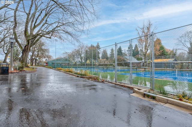 view of road