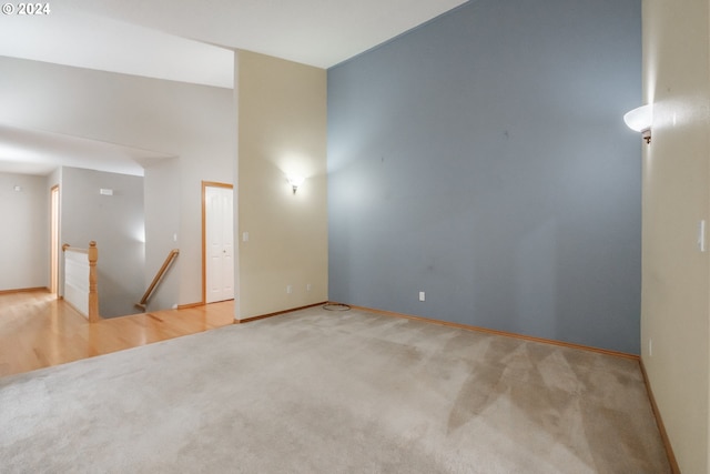 empty room with carpet flooring