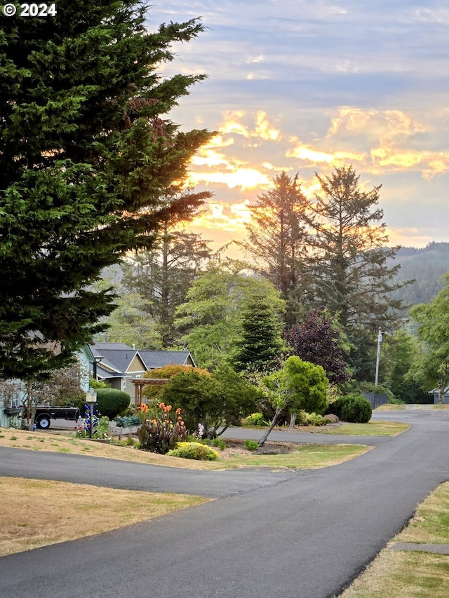 view of road