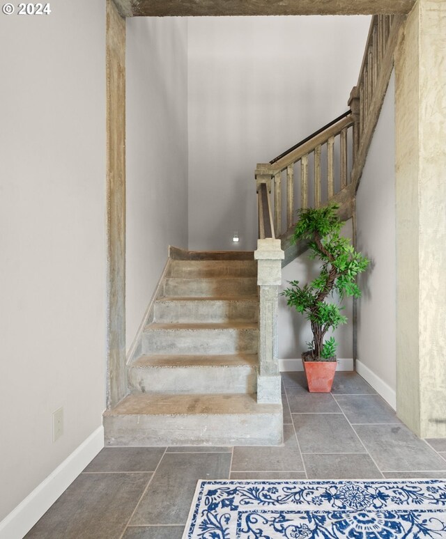 35222 NE 92nd Ct, La Center, WA 98629 - staircase with baseboards