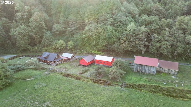 aerial view