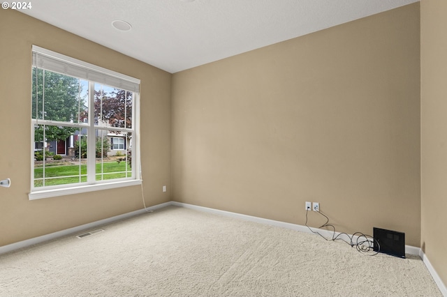 empty room with carpet