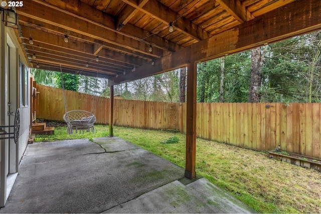 view of patio / terrace