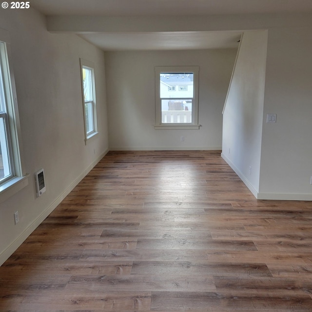 80 S 21st St, Saint Helens, OR 97051 - spare room featuring wood finished floors and baseboards