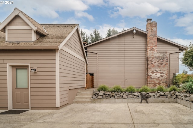 exterior space featuring a patio