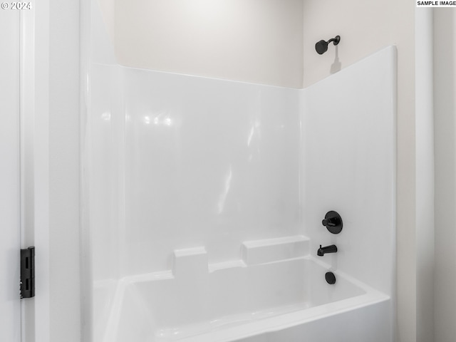 bathroom featuring bathtub / shower combination