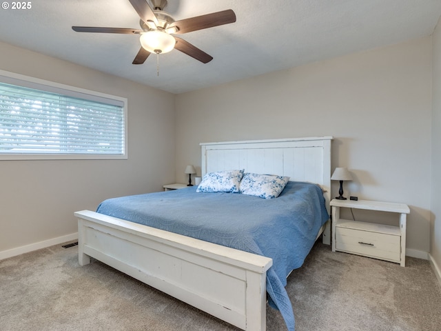15836 SW Division St, Sherwood, OR 97140 - carpeted bedroom featuring baseboards and a ceiling fan