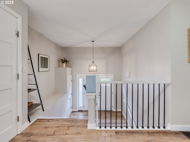 15836 SW Division St, Sherwood, OR 97140 - staircase with wood finished floors and baseboards