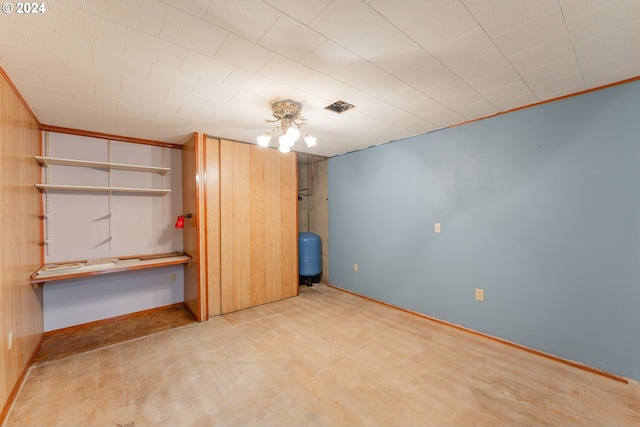 386 Longview Dr, Elkton, OR 97436 - finished below grade area with a water pressure tank and baseboards