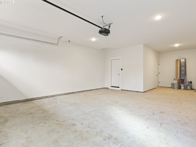 2891 NE Currin Creek Dr, Estacada, OR 97023 - garage with recessed lighting and a garage door opener
