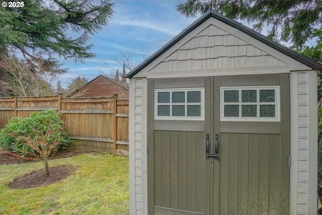 206 Farview Dr, Vancouver, WA 98661 - view of shed with fence