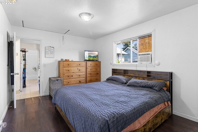 213 Engle Ave, Molalla, OR 97038 - bedroom with wood finished floors and attic access