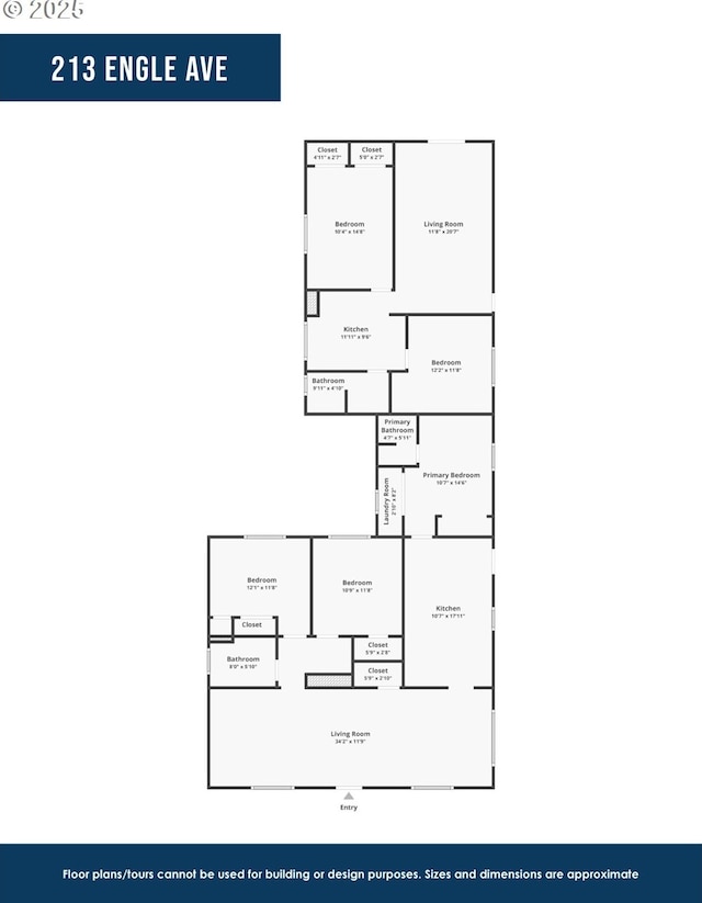 213 Engle Ave, Molalla, OR 97038 - view of property floor plan