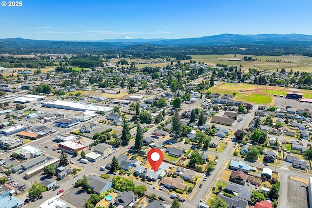 213 Engle Ave, Molalla, OR 97038 - drone / aerial view of mountains