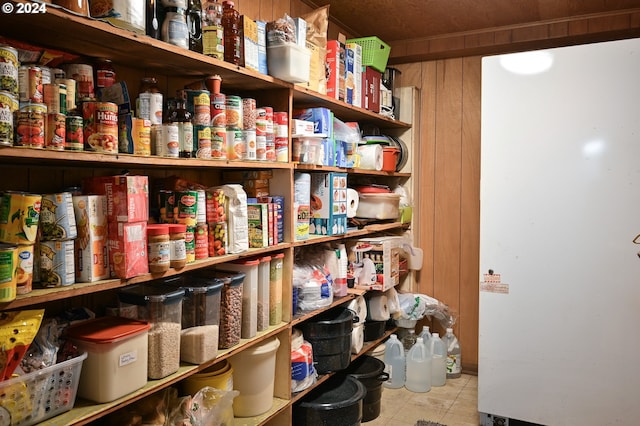 view of pantry