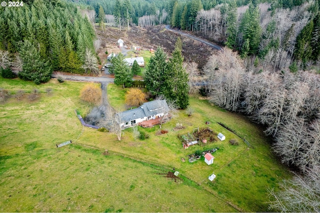 22726 Cedar Grove Rd, Clatskanie, OR 97016 - aerial view