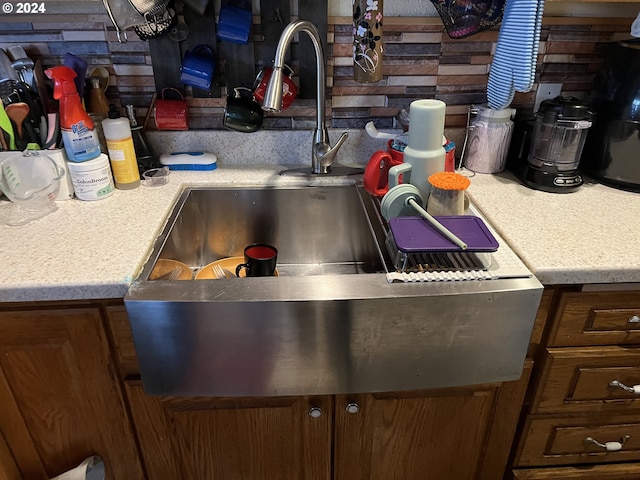 kitchen with sink