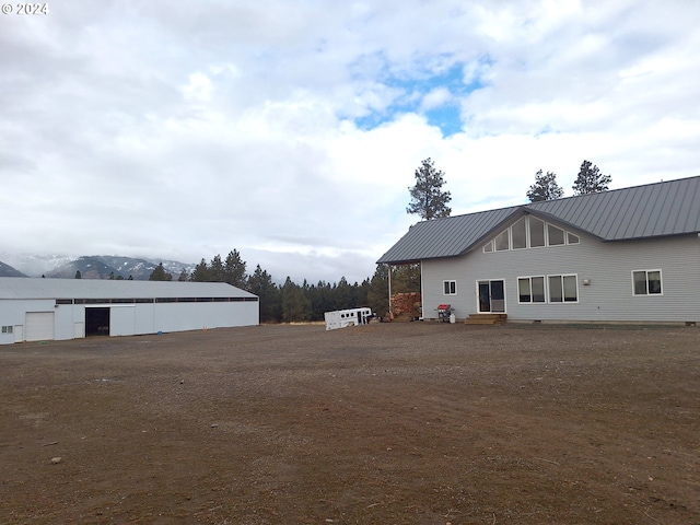 view of rear view of property