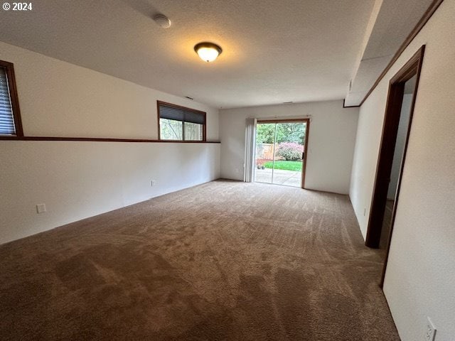 spare room with carpet flooring