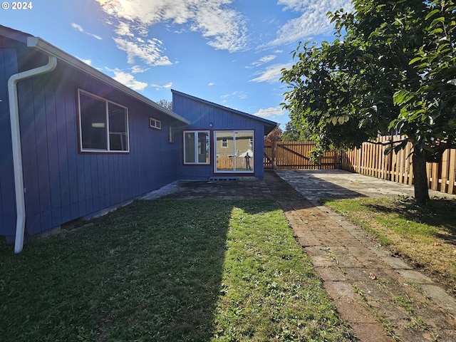 exterior space featuring a patio