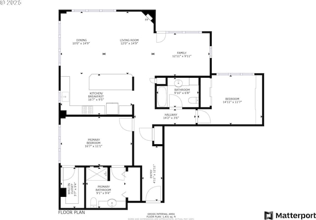 820 NW 12th Ave Unit 110, Portland, OR 97209 - floor plan