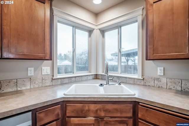 kitchen with sink