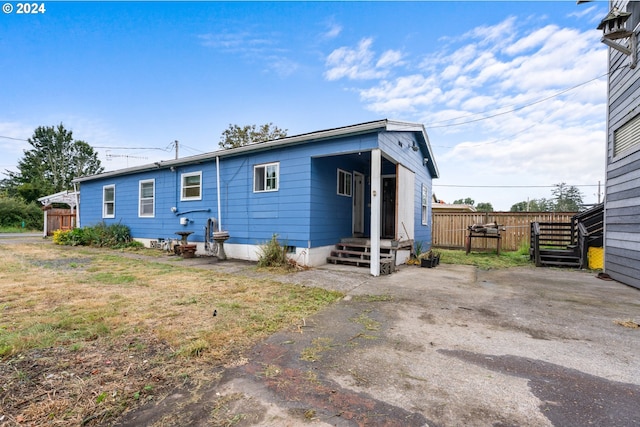 view of back of house