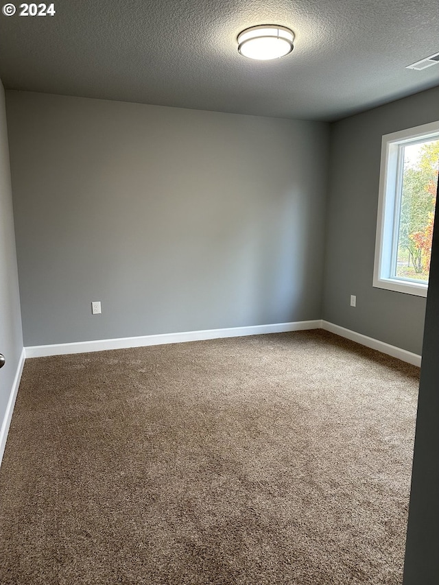 11804 SE Schiller St, Portland, OR 97266 - carpeted spare room with a textured ceiling and baseboards