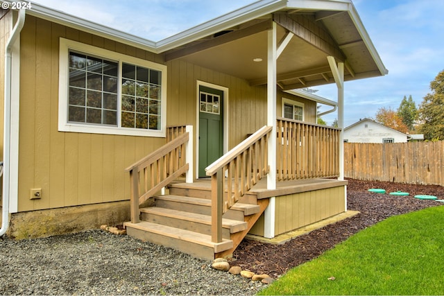 view of property entrance