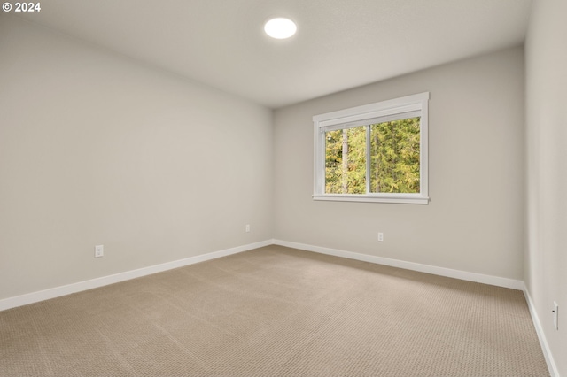 empty room with carpet floors