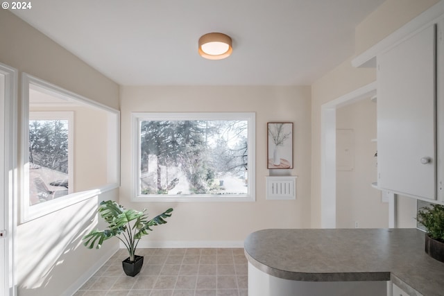 interior space featuring plenty of natural light