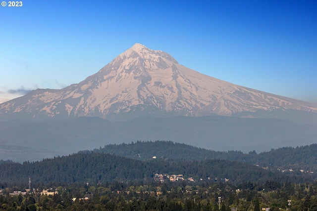 view of mountain view