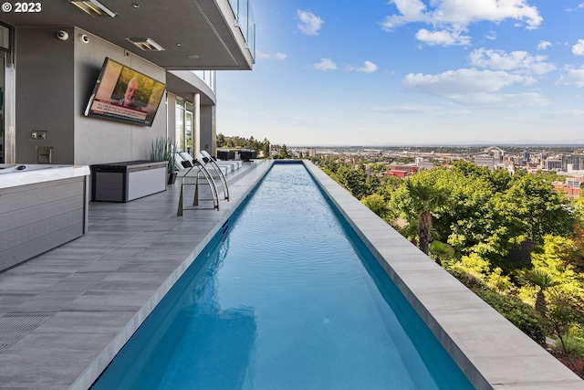 view of swimming pool