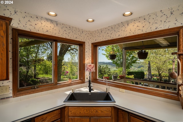 kitchen with sink