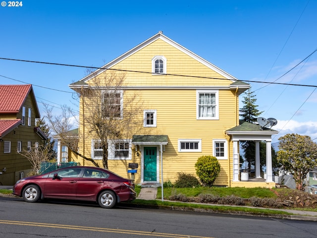 view of front of house