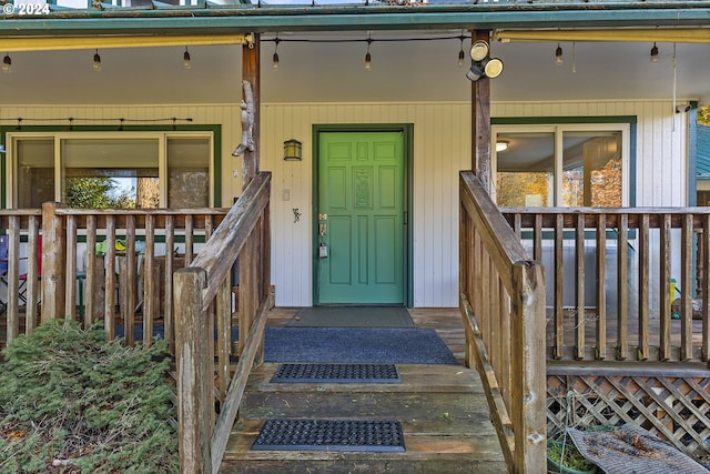 view of entrance to property