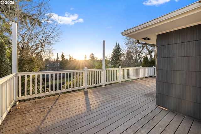 view of deck