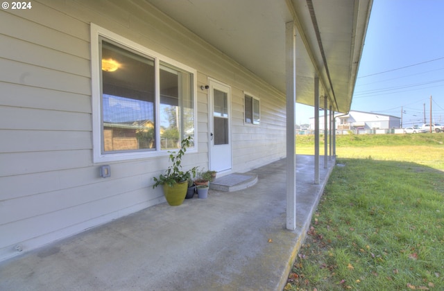 94200 Austin Ct, Gold Beach, OR 97444 - view of patio / terrace featuring a porch