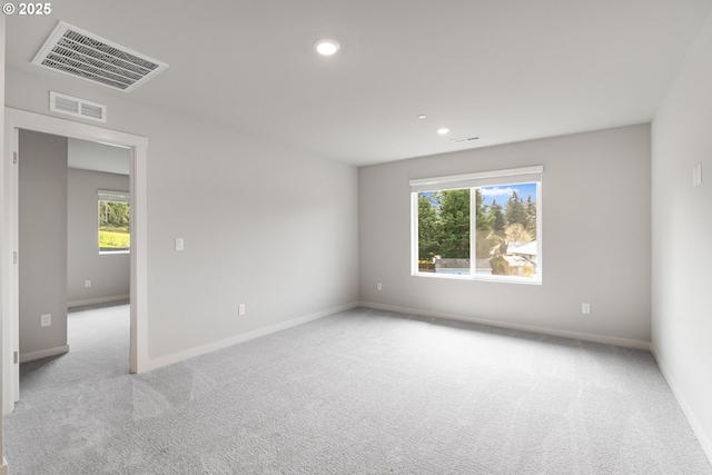 16701 NE 38th Ave, Vancouver, WA 98686 - unfurnished room with recessed lighting, carpet, visible vents, and baseboards