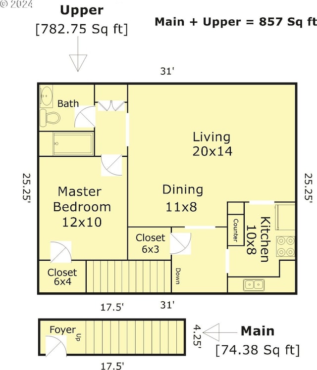 view of layout