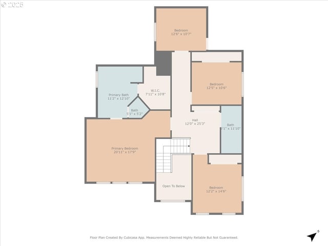 5898 SE Thornapple St, Hillsboro, OR 97123 - property floor plan