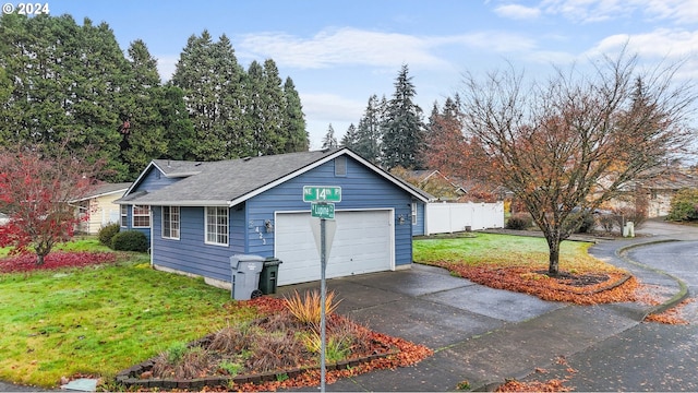 exterior space featuring a yard