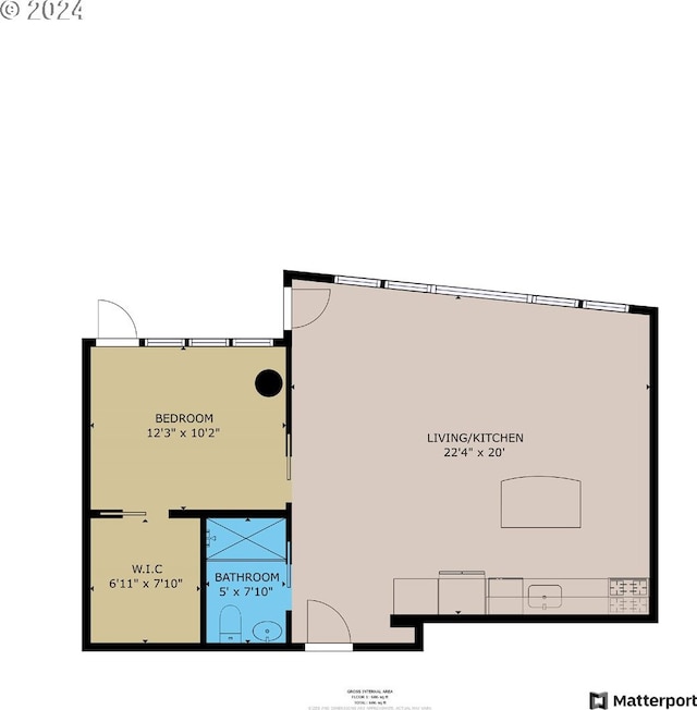 view of layout